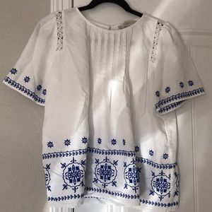 Loft Embroidered Blouse